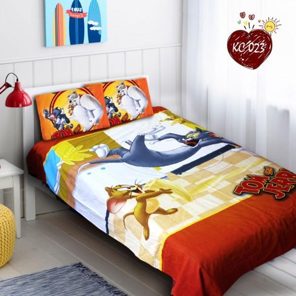 Single Kids Bed Sheet Set - Tom and Jerry | Home Décor | Waseeh Pakistan
