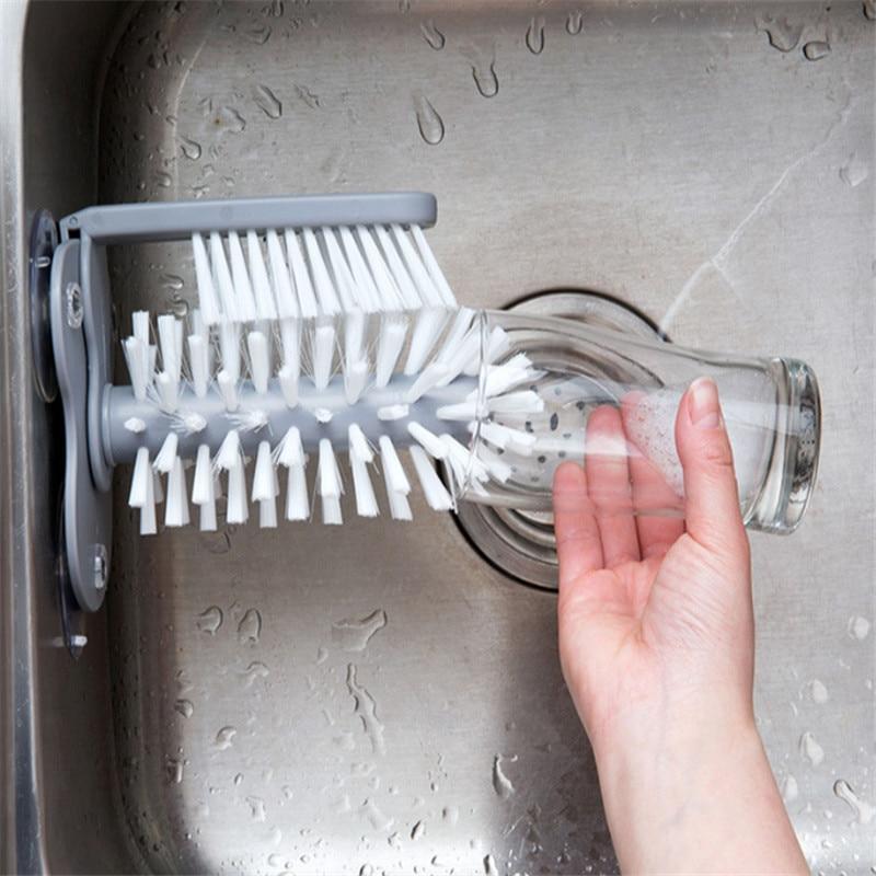Sink Suction Cup Brush | kitchen item | Waseeh Pakistan