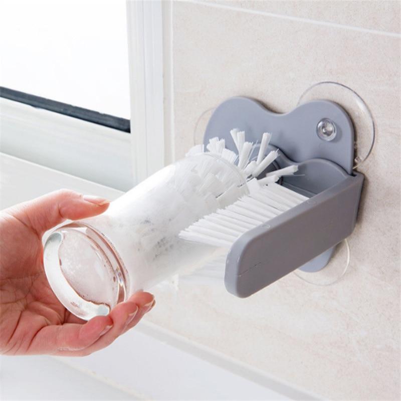 Sink Suction Cup Brush | kitchen item | Waseeh Pakistan