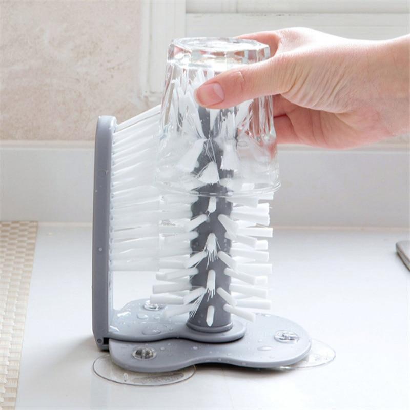 Sink Suction Cup Brush | kitchen item | Waseeh Pakistan