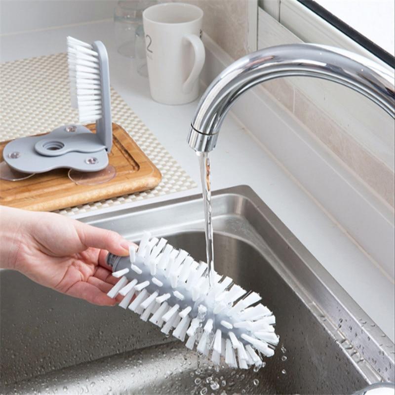 Sink Suction Cup Brush | kitchen item | Waseeh Pakistan