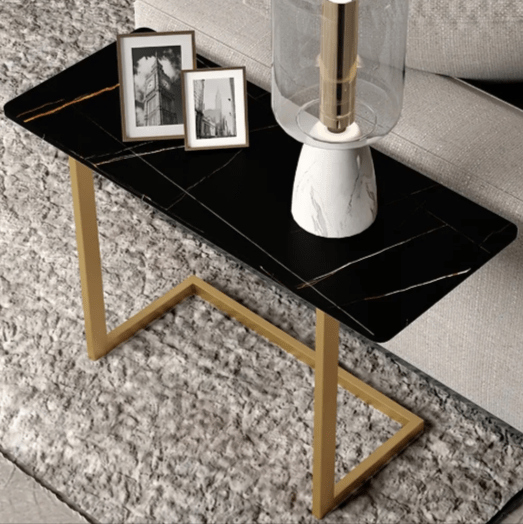 Sintered Stone Home End Side Table | Furniture | Waseeh Pakistan