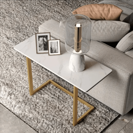 Sintered Stone Home End Side Table | Furniture | Waseeh Pakistan