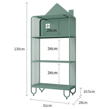 Sisi House Bookcase Kids Organizer Rack | Not Sale FB | Waseeh Pakistan