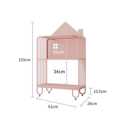 Sisi House Bookcase Kids Organizer Rack | Not Sale FB | Waseeh Pakistan