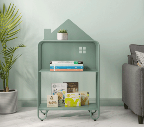 Sisi House Bookcase Kids Organizer Rack | Not Sale FB | Waseeh Pakistan