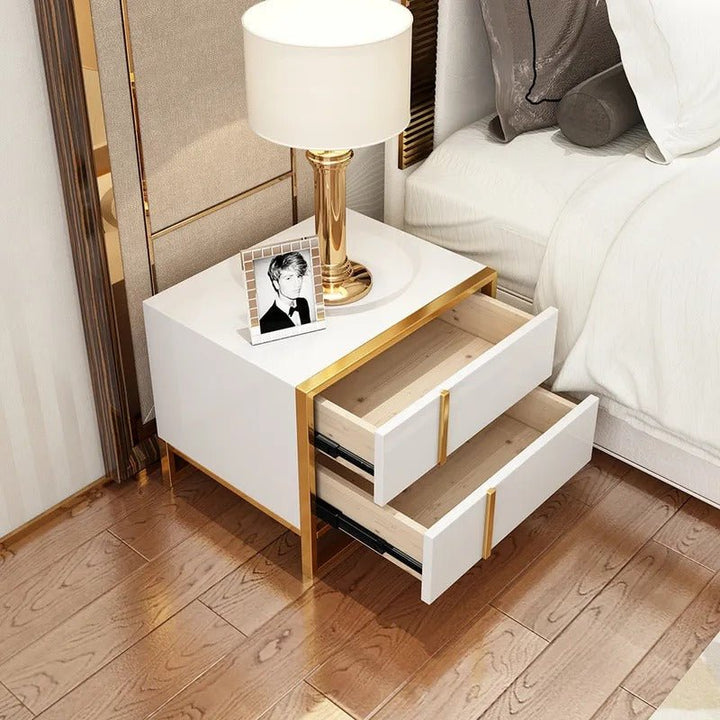 Skein Bedroom Lamp Organizer Storage Drawer Side Table | Not Sale FB | Waseeh Pakistan