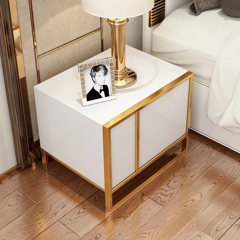 Skein Bedroom Lamp Organizer Storage Drawer Side Table | Not Sale FB | Waseeh Pakistan