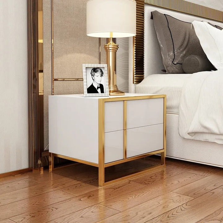 Skein Bedroom Lamp Organizer Storage Drawer Side Table | Not Sale FB | Waseeh Pakistan