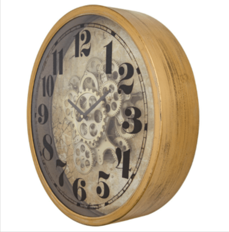 Skeleton Gears Wall Clock | Home Décor | Waseeh Pakistan