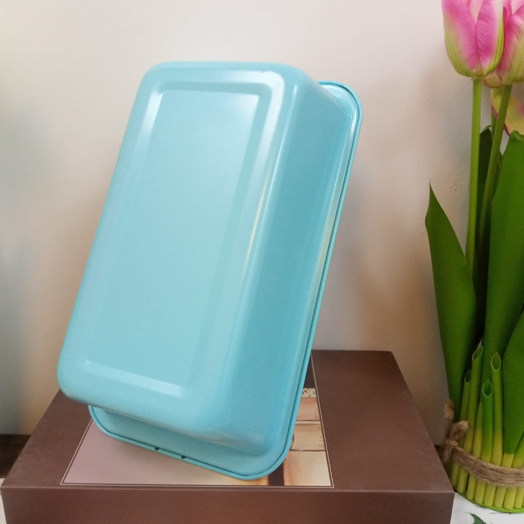 Skyish Rectangle Cake Baking Pan | kitchen item | Waseeh Pakistan