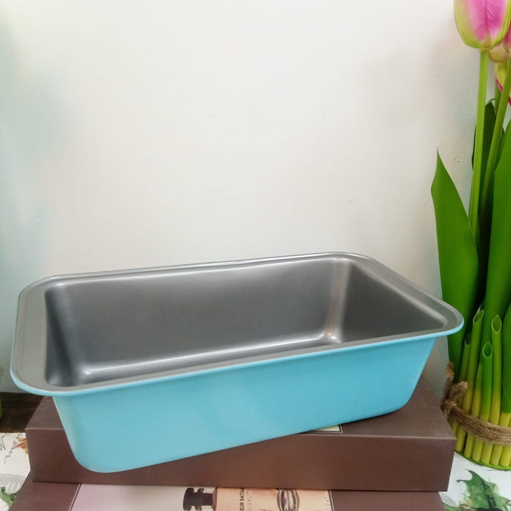 Skyish Rectangle Cake Baking Pan | kitchen item | Waseeh Pakistan