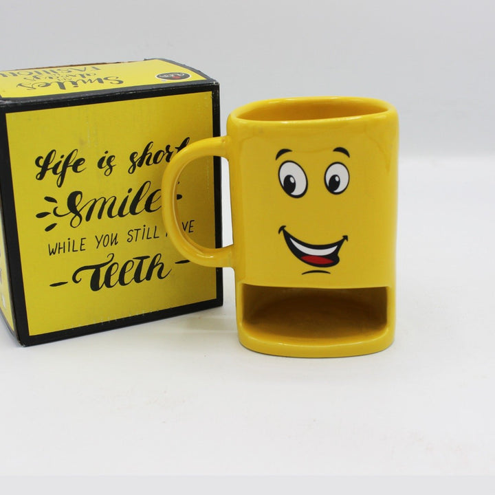 Smile a little Emoji Multi-Purpose Mug | kitchen item | Waseeh Pakistan