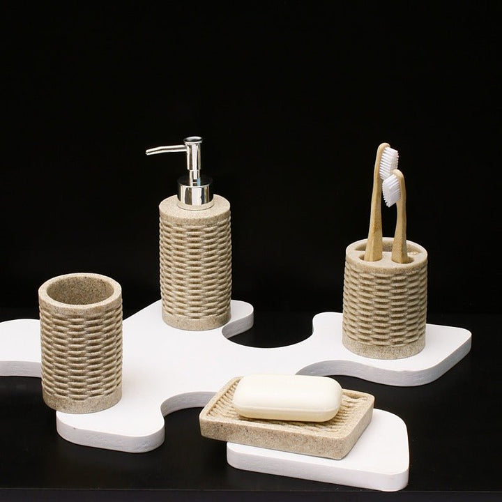 Smiley Chalks Bathroom Set | Home Décor | Waseeh Pakistan