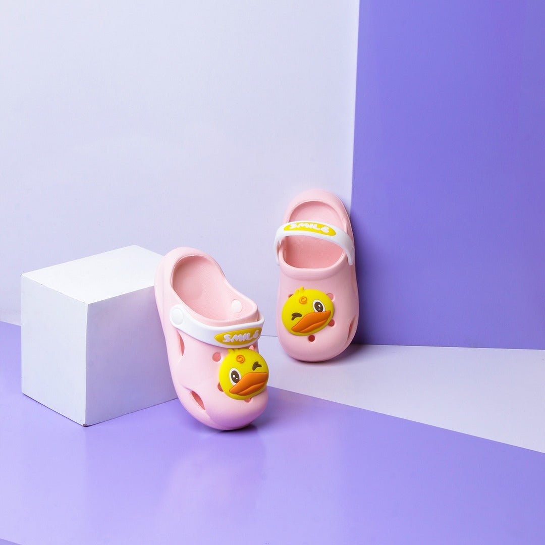 Smily Chick Baby Slippers (Pink) | Fashion Point | Waseeh Pakistan