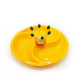 Snack Plate with 6 Forks - waseeh.com