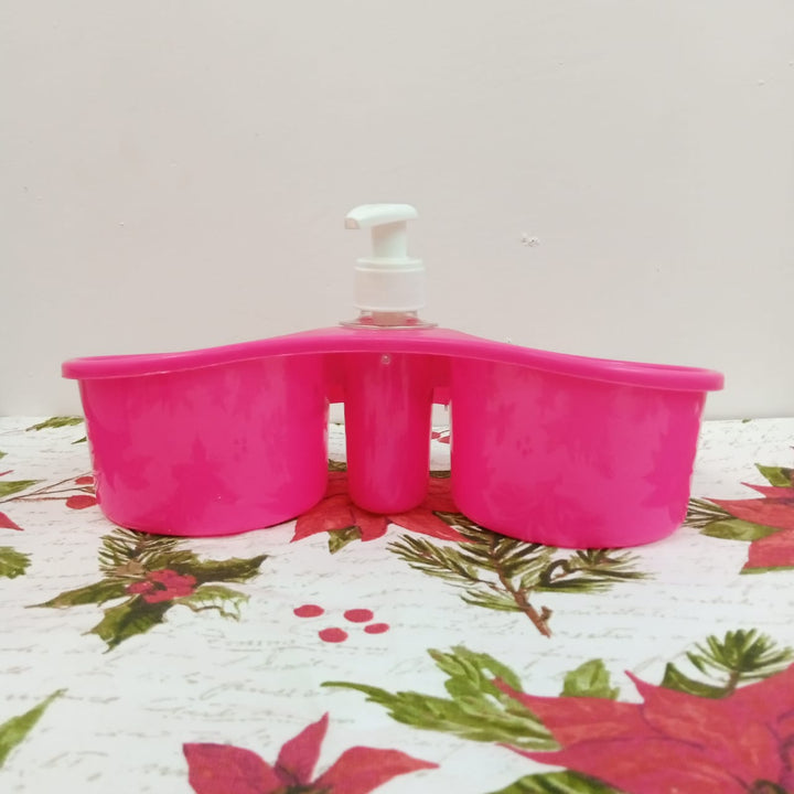 Soap Dispenser and Sponge Holder (2 in 1) | kitchen item | Waseeh Pakistan