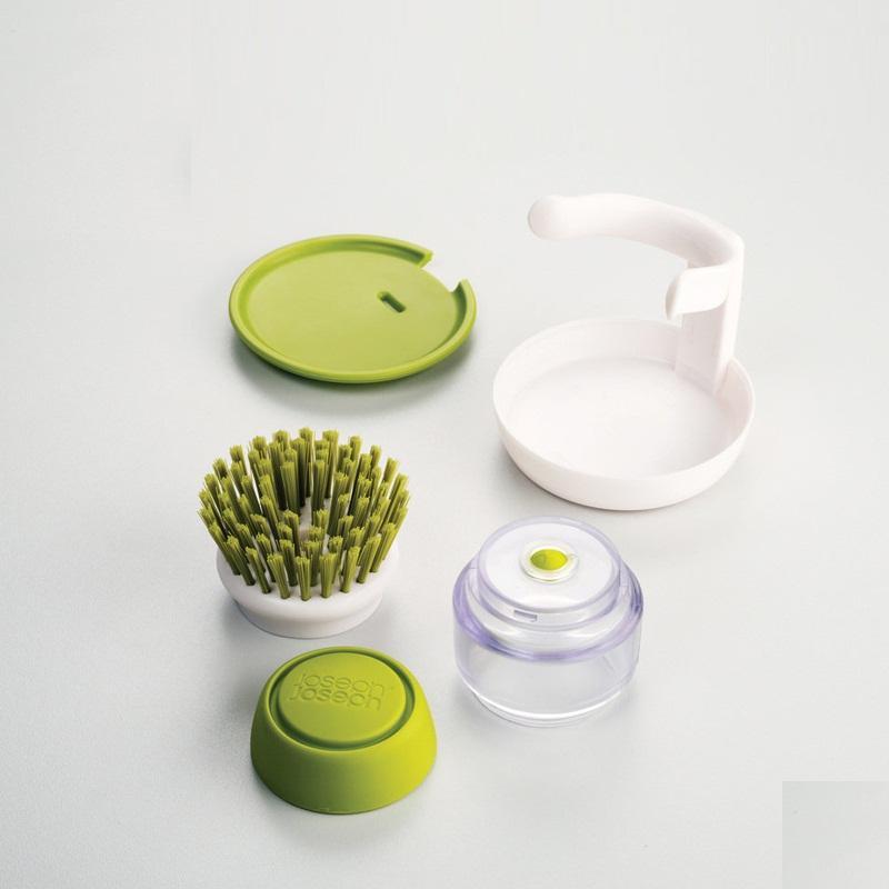 Soap Dispensing Palm Brush | kitchen item | Waseeh Pakistan