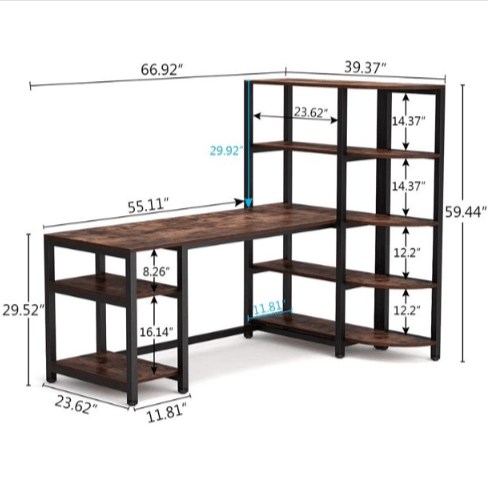 Space Savin Modern Computer Work Station Desk Organizer Table | Furniture | Waseeh Pakistan