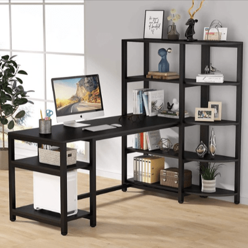 Space Savin Modern Computer Work Station Desk Organizer Table | Furniture | Waseeh Pakistan