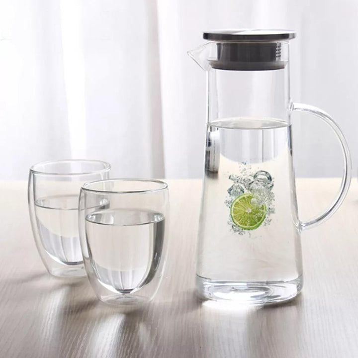 Sparkling Glass Pitcher | kitchen item | Waseeh Pakistan