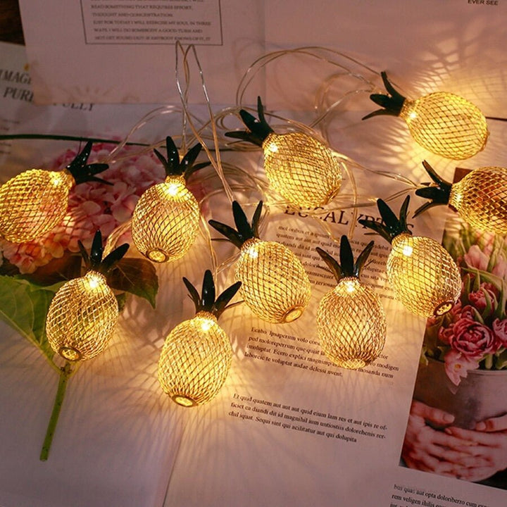 Sparkling Pineapple String Lights | Home Décor | Waseeh Pakistan