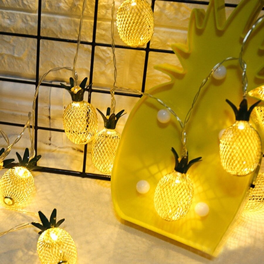 Sparkling Pineapple String Lights | Home Décor | Waseeh Pakistan