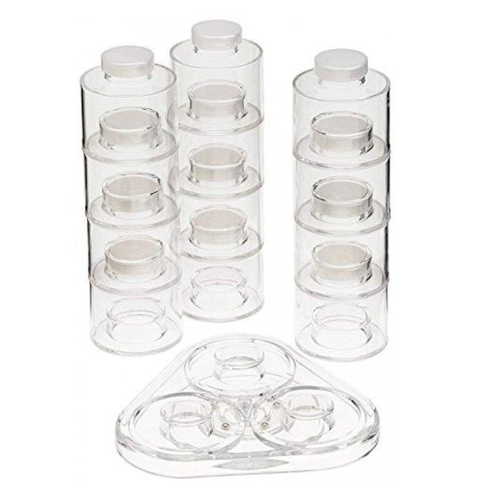 Spice Jar Bottle Tower (12 pcs) | kitchen item | Waseeh Pakistan