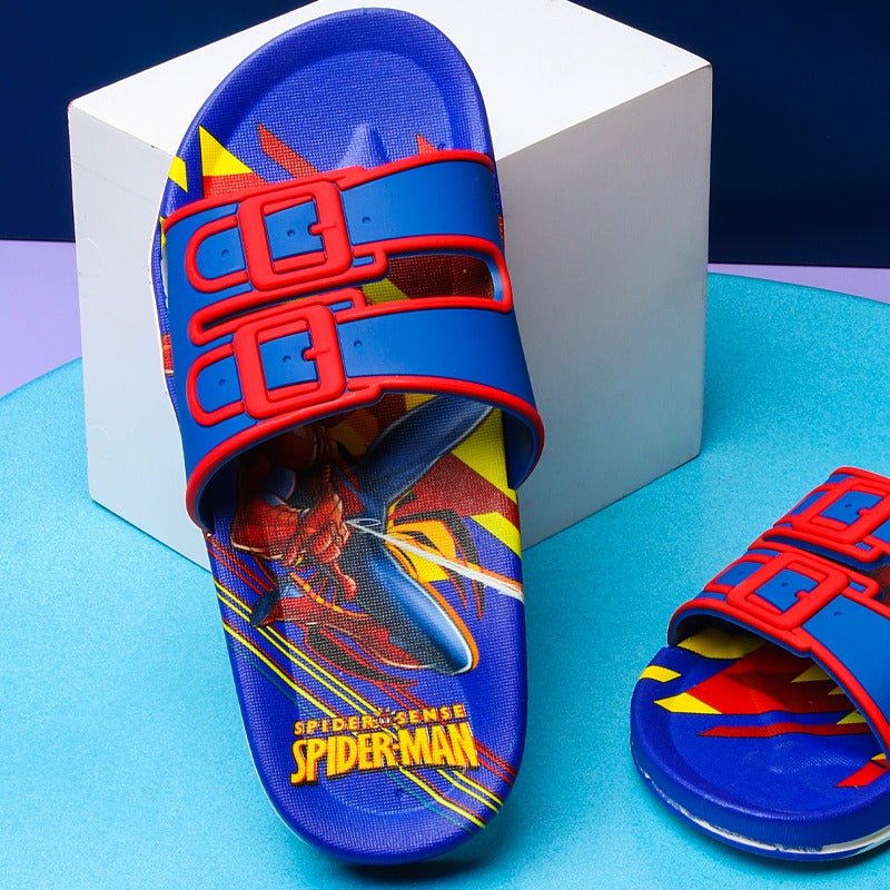 Spiderman Straps Kids slippers (Blue) | Fashion Point | Waseeh Pakistan