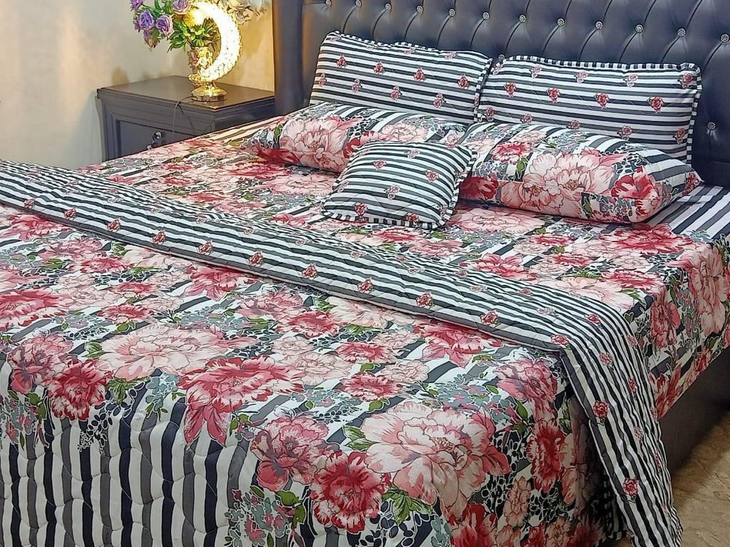 Spire Hues Comforter Set 7Pcs - King Size | Home Décor | Waseeh Pakistan