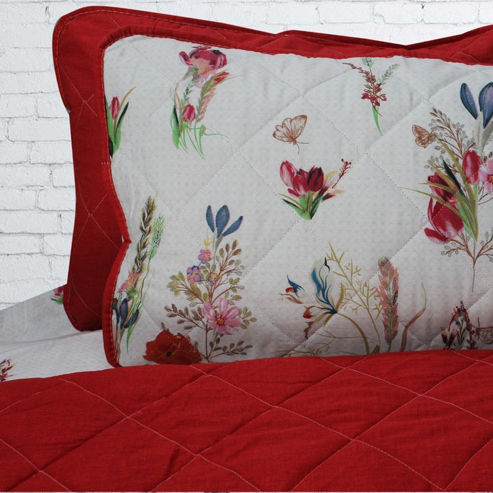 Spring Glade Floral - 6 Pieces Bed Spread Set | Home Décor | Waseeh Pakistan