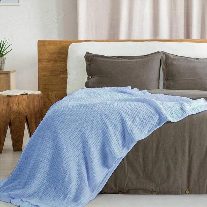 Spun Cotton Waffle Thermal Blanket | Home Décor | Waseeh Pakistan