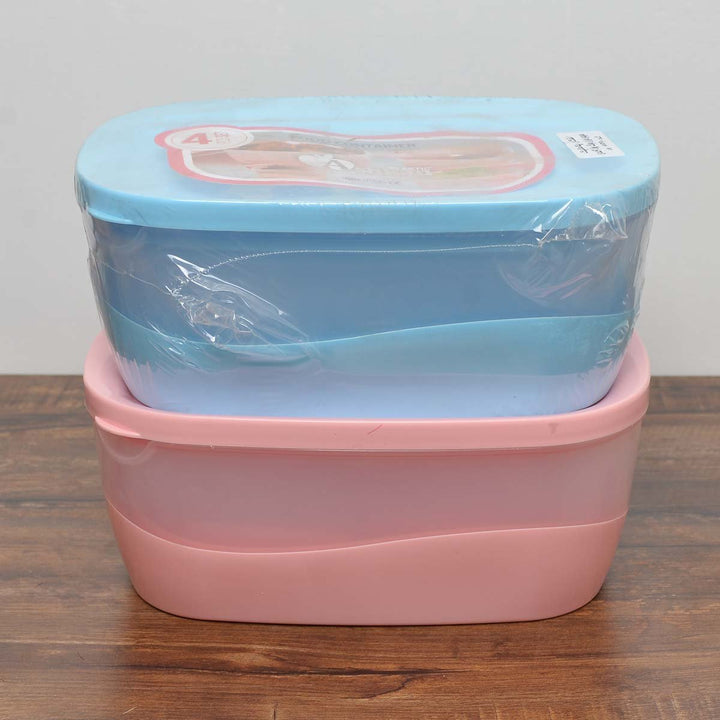 Square Edge Food Containers | kitchen item | Waseeh Pakistan