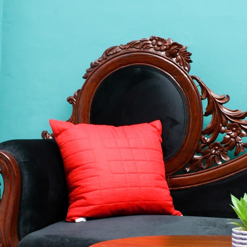 Square Separation Filled Cushions | Home Décor | Waseeh Pakistan