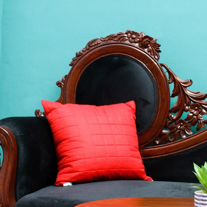 Square Separation Filled Cushions | Home Décor | Waseeh Pakistan