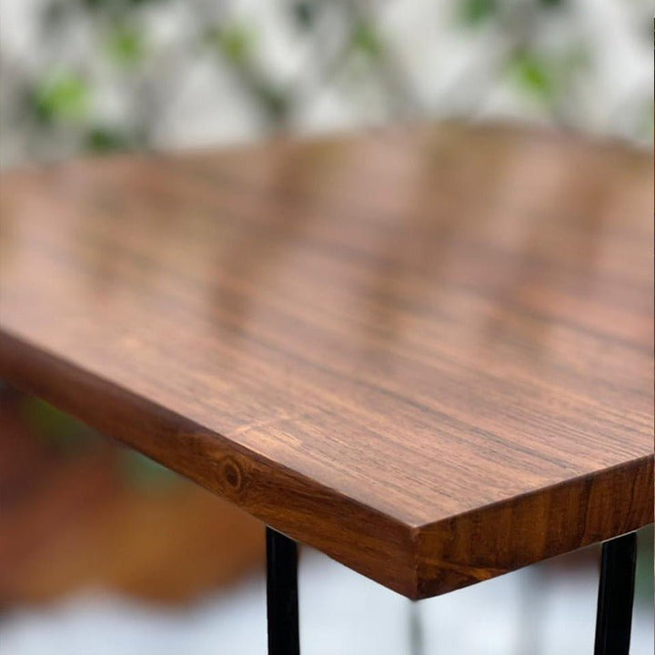 Square Sterling Living Lounge Drawing Room Side Center Table (Shisham Wood) | Furniture | Waseeh Pakistan