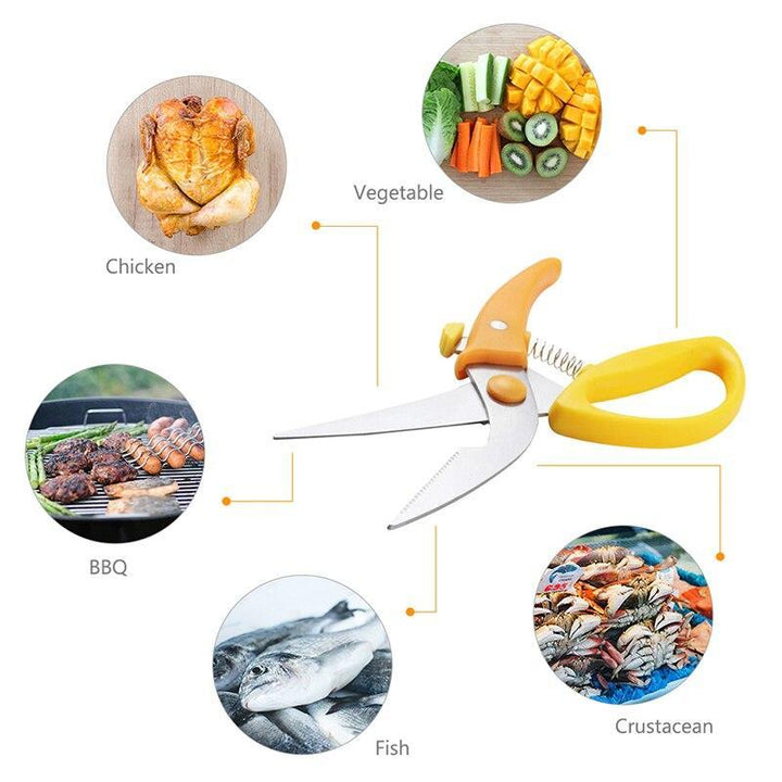Stainless Steel Chicken Scissors | kitchen item | Waseeh Pakistan