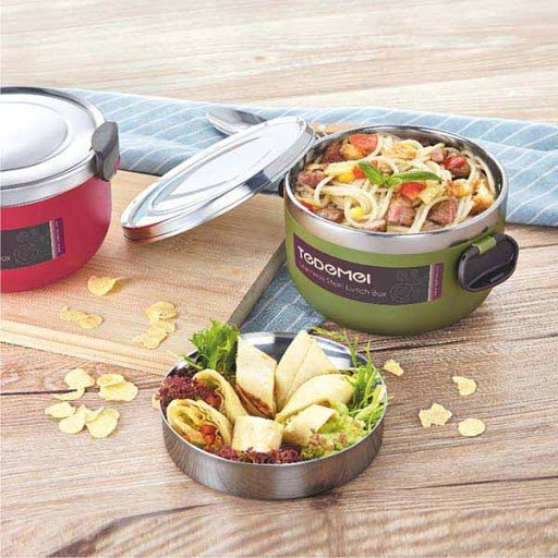 Stainless Steel Lunch Box (1 L) | kitchen item | Waseeh Pakistan