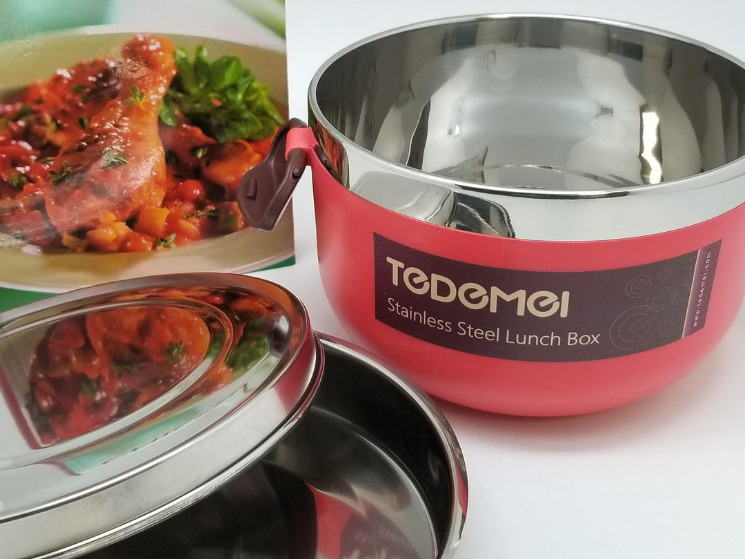 Stainless Steel Lunch Box (1 L) | kitchen item | Waseeh Pakistan