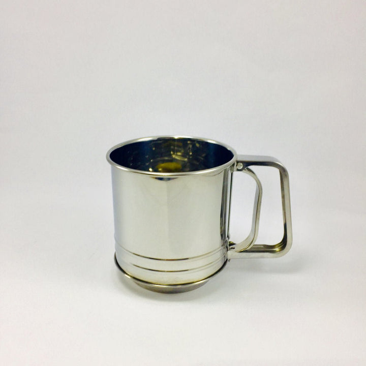 Stainless Steel Povilhadora Sieve Mug | kitchen item | Waseeh Pakistan