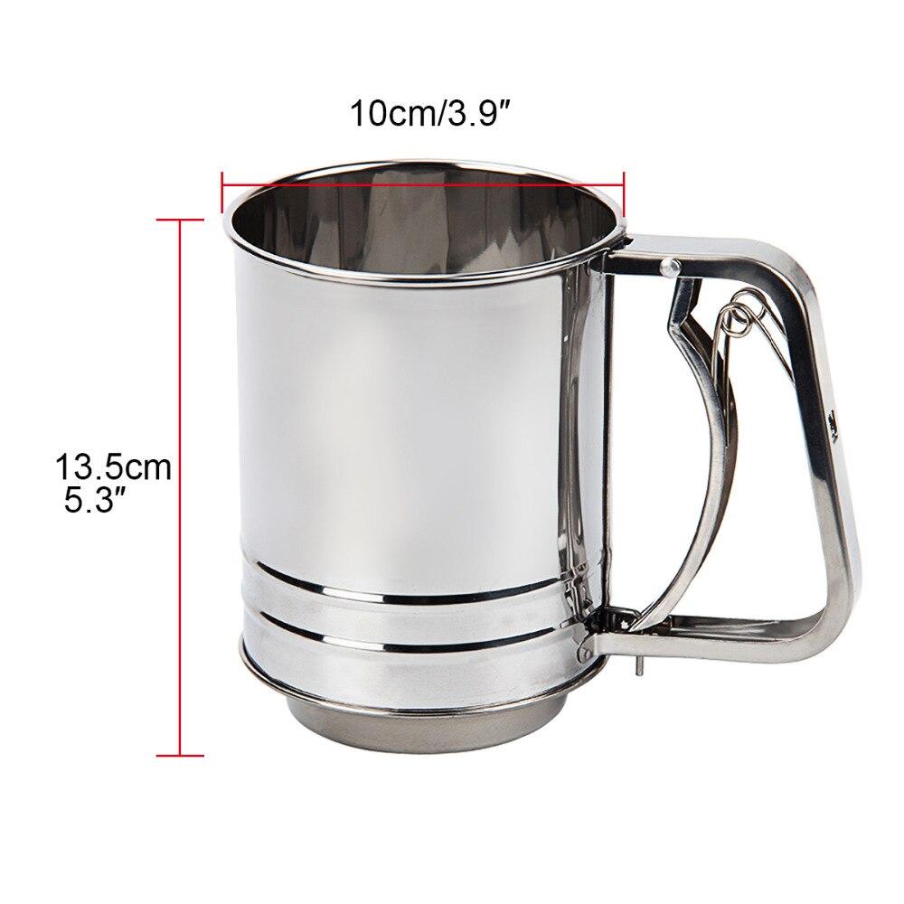 Stainless Steel Powder Sieve Mug | kitchen item | Waseeh Pakistan