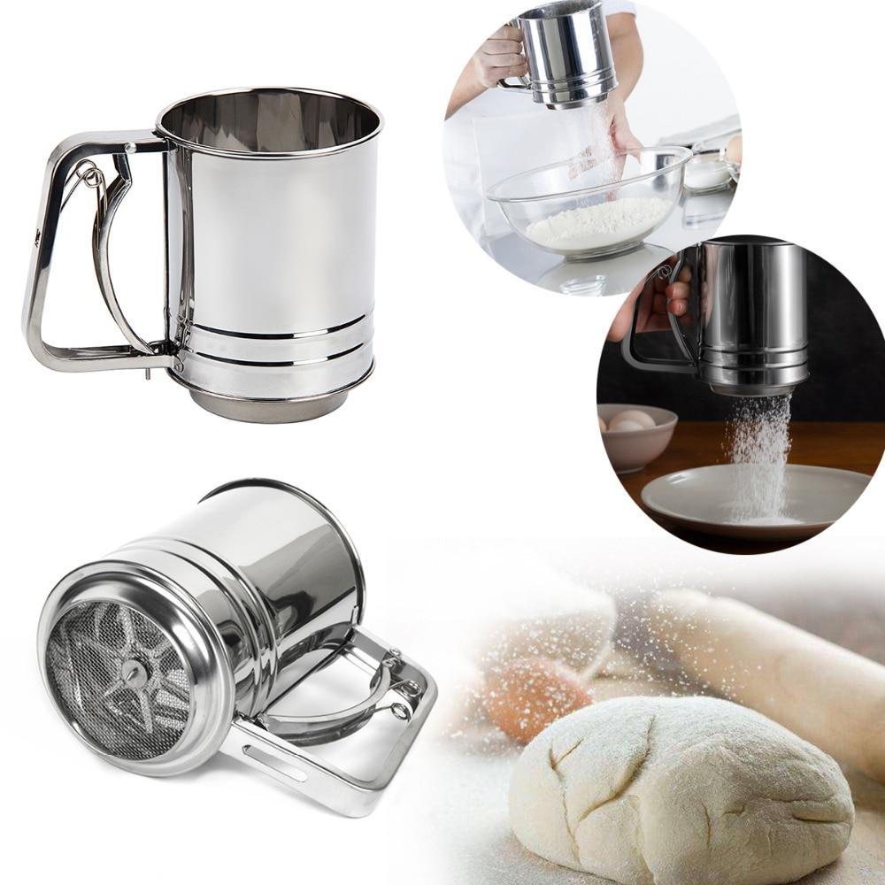 Stainless Steel Powder Sieve Mug | kitchen item | Waseeh Pakistan