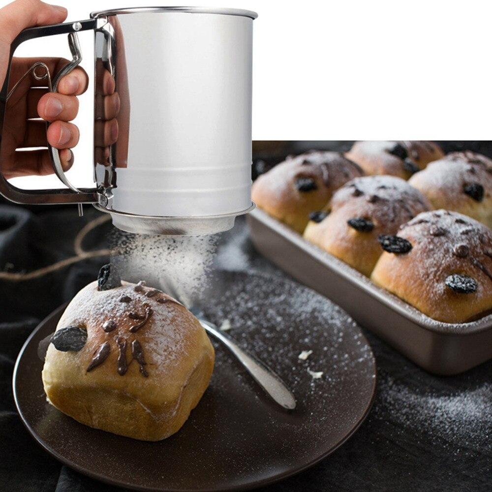 Stainless Steel Powder Sieve Mug | kitchen item | Waseeh Pakistan