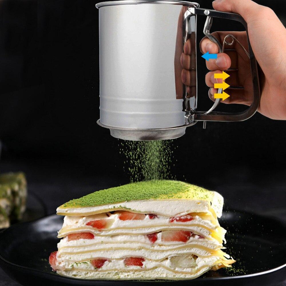 Stainless Steel Powder Sieve Mug | kitchen item | Waseeh Pakistan