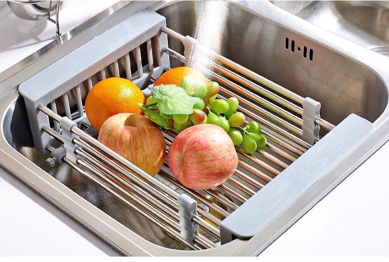 Stainless Steel Rack Drain Basket | kitchen item | Waseeh Pakistan