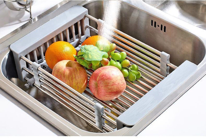 Stainless Steel Rack Drain Basket | kitchen item | Waseeh Pakistan