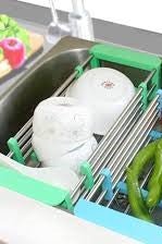 Stainless Steel Rack Drain Basket | kitchen item | Waseeh Pakistan