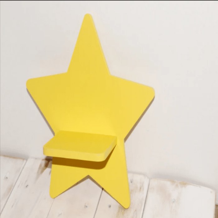 Starry Waves Kids Bedroom Floating Shelve | Furniture | Waseeh Pakistan