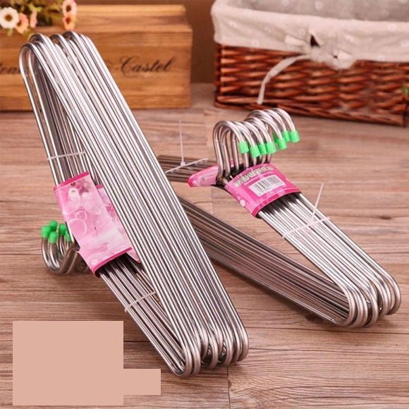 Steel Hanger (Pack of 10) | Mix &amp; Match | Waseeh Pakistan