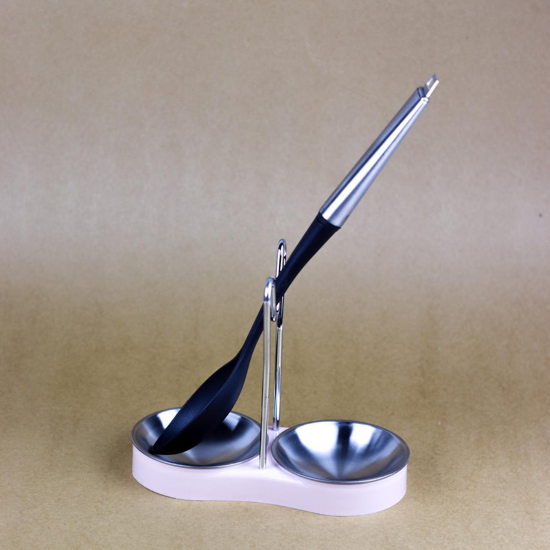Steel spoon rest holder | kitchen item | Waseeh Pakistan